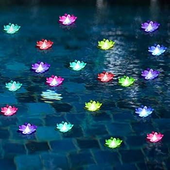 Amazon.com: Floating Pool Lights,Battery Powered Floating ...