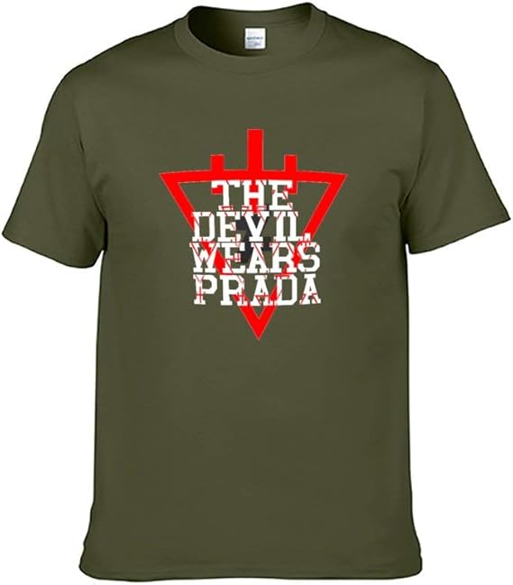 Amazon Tシャツ メンズ The Devil Wears Pradaプラダを着た悪魔 半袖 ゆったり 丸ネック 肌触りよく 柔らか 上品 カジュアル 人気 普段着 旅行 運動 吸水速乾 通気性 耐久性 ダブルプリント Tシャツ カットソー 通販
