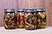 Golden Spoon Mason Jars, With Regular Lids, and Lids for Drinking, Regular Mouth, Dishwasher Safe, BPA Free, (Set of 4) (16 oz/Pint)