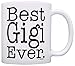 ThisWear Mother's Day Gift for Grandma Best Gigi Ever Gift 11oz Ceramic Coffee Mug with Handle