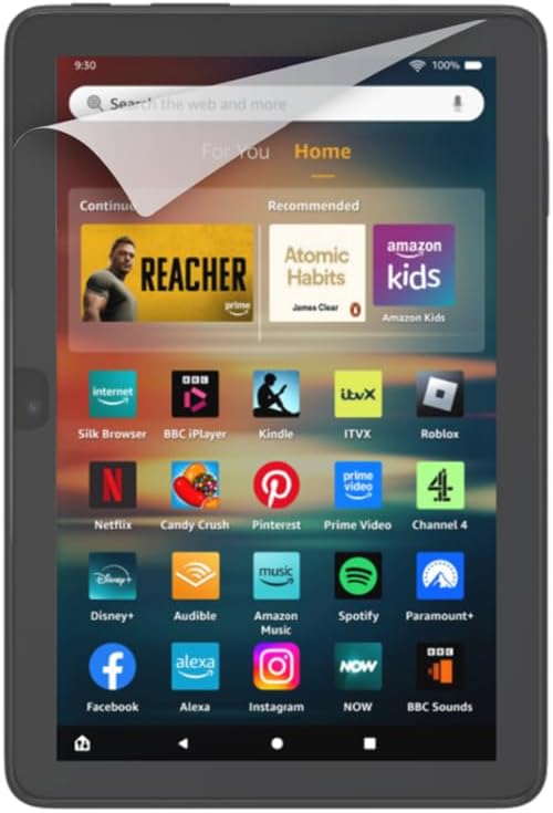 NuPro Anti-Glare Screen Protector 2 Pack for Fire HD 8 Tablet 2022/2024