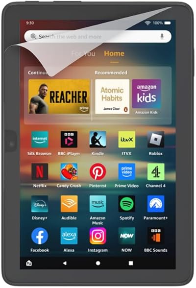 NuPro Anti-Glare Screen Protector 2 Pack for Fire HD 8 Tablet 2022/2024