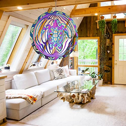 MaySol Wind SpinnerTurtle Wind Spinners for Yard and Garden,3D