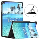 Soke Galaxy Tab A 10.1 Case 2019, Premium Shock Proof Stand Folio Case,Multi- Viewing Angles, Soft TPU Back Cover for Samsung Galaxy Tab A 10.1 inch...