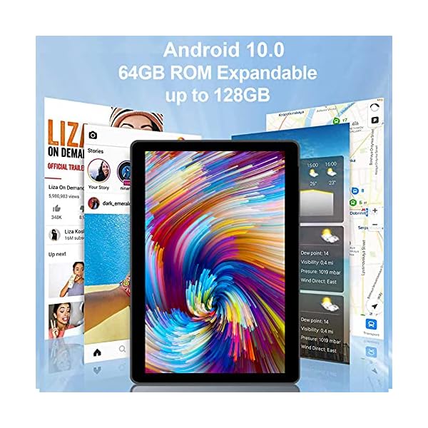 Tablets-10-Inch-Android-100-4GB-RAM-64GB-ROM-Tablet-with-Keyboard-PC-Deca-core-Processor-24GHz-HD-IPS-Touch-Screen-8000mAh-Battery-Bluetooth-GPS-WIFI-Type-C Tablets 10 Inch Android 10.0 4GB RAM 64GB ROM Tablet with Keyboard PC Deca-core Processor 2.4GHz HD IPS Touch Screen…