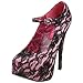 Bordello By Pleaser Women's Teeze-07L Platform Pump
