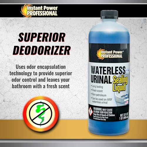 Instant Power Professional Waterless Urinal Sealing Liquid Cleaner