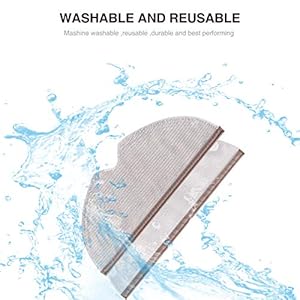 ThinkTex Aspirapolvere Robot Panno in Microfibra,per Xiaomi Roborock E4 E5 S6 Pure S5 Max S60 S65 S5 S50 S55 E25 E35 5… - immagine 7