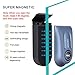 Hygger Aquarium Glass Cleaner, Magnetic Fish Tank Cleaner Brush with 2 Aquarium Algae Scrapers Floating Strong Magnetic (Medium)thumb 1
