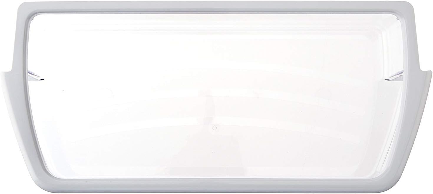 Kitchen Basics 101 W10321304 Replacement for Whirlpool Clear Door Bin with White Band on top 2 pack: Home Improvement