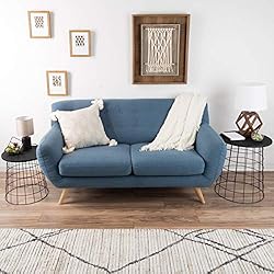 Lavish Home Nesting End Tables with Storage