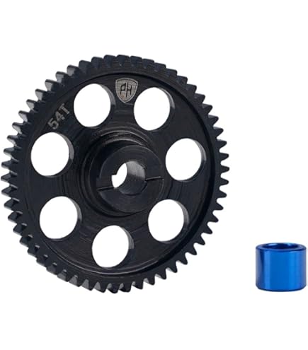 Amazon.com: Hot Racing SLTN54M5 Steel Main Gear 0.5module 54 Tooth