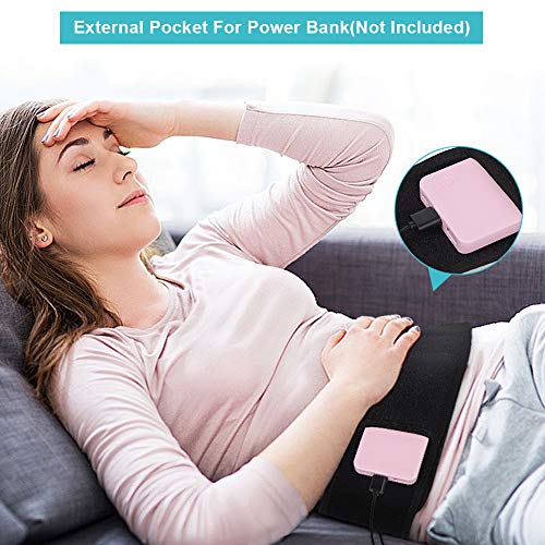 Heating Waist Belt, Lower Back Heat Pad Therapy Wrap Heated Support