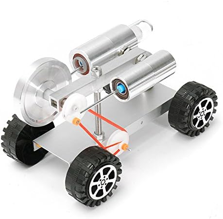 SICA Mini Stirling Engine Motor Model Physical Experiment Educational Toy Car Kit