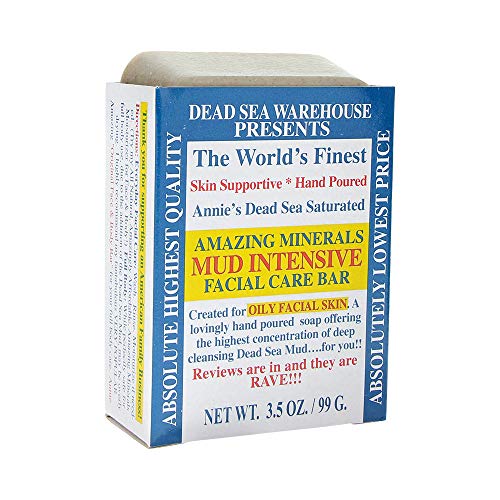 Dead Sea Warehouse Amazing Minerals Mud Intensive Facial Care Bar