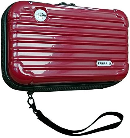Passport Holder/Travel clutch bag/Cosmetic Organizer with hand strap