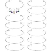 UNICRAFTALE 14Pcs Cuff Bangles Making Ball End Opening Bangle Adjustable Wire Blank Bracelet Expandable Bangle Half Open Cuff Bangle Torque Bangles for DIY Bracelets Jewelry Making