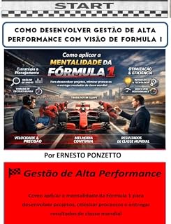 Livro COMO DESENVOLVER GESTÃO DE ALTA PERFORMANCE COM VISÃO DE FORMULA 1