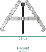 WIESEMANN 1893 Universal Gear Puller 3-Arm 140x145mm 2-in-1 Internal External view 3