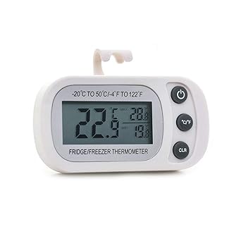 PINH - Termómetro digital impermeable para frigorífico, pantalla ...