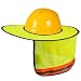 LUTER Hard Hat Sun Shade Neck Shield Sun Protection With Reflective Strip and High Visable Mesh Design For Hardhats/Helmet Construction(1 Pcs)