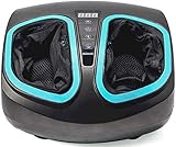 Shiatsu Foot Massager Machine - Electric Deep Kneading Massage with Heat & Air Compression -For Circulation, Feet Legs Muscle Relief, Plantar Fasciitis, Neuropathy, Chronic Nerve Pain Therapy Spa Gift