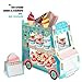 3 Tier Bus Cupcake Stand Ice Cream Holder for Barbecue Grilling Picnic Party Valentine's Day Gift