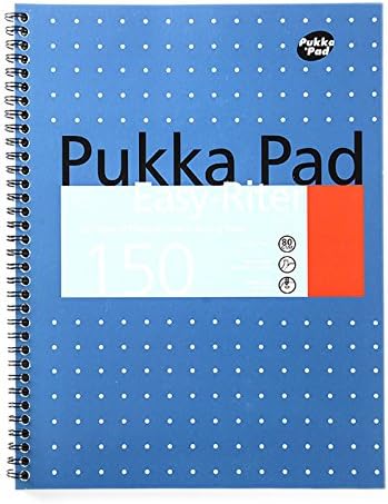 Pukka Pad TS-180220 ERM009 Easy-Riter Metallic A4 Writing Pad, 80gsm, Pack of 3