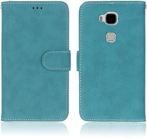Cases, Solid Color Synthetic Leather Case Frosted Surface Wallet Case Horizontal Flip Stand Case Cover For Huawei Ascend G8 G7 Plus GX8 ( Color : 7 , Size : Huawei G8 G7 Plus GX8 )