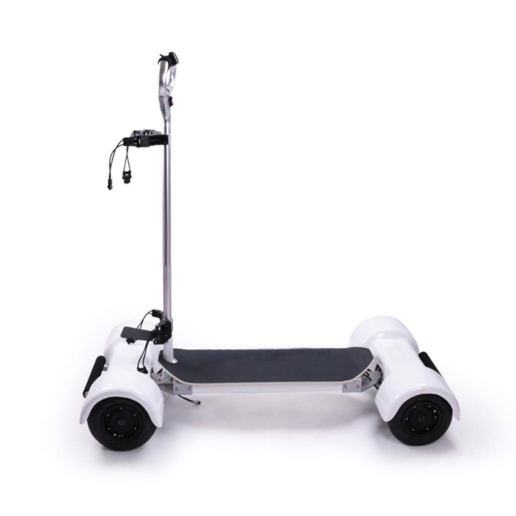 Golf Three-Wheeled Golf Cart, Light Folding Electric Golf Trolley Wheel Push Pull Golf Cart, Easy Carry and Fold