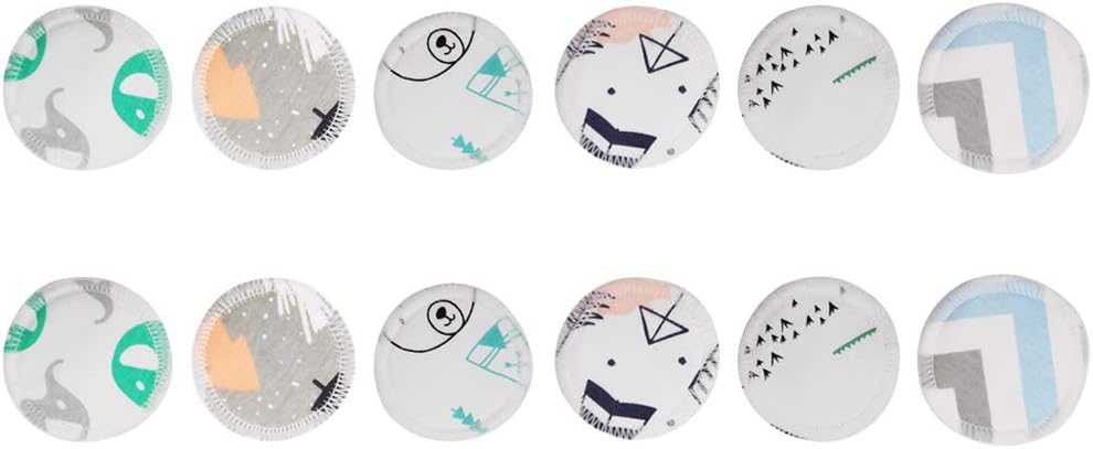 Amazon 12個 メイク落としパッド コットン ラウンド クレンジング 軽量 持ち運びに便利 再利用可能 Cuticate コットンパフ 通販