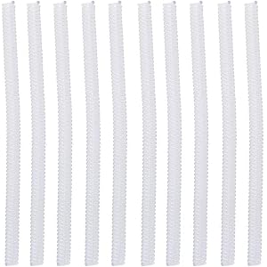 Yinhing 10 Pcs Transparent Size Adjuster Guard 4 5MM Tightener Reducer for Jewelry Resizing Suitable for Bracelets Bangles an