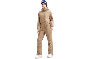 Bluemagic Womens Snowsuit One Pieces Ski Suits Jumpsuits Colorful Coveralls Snowboard Jackets