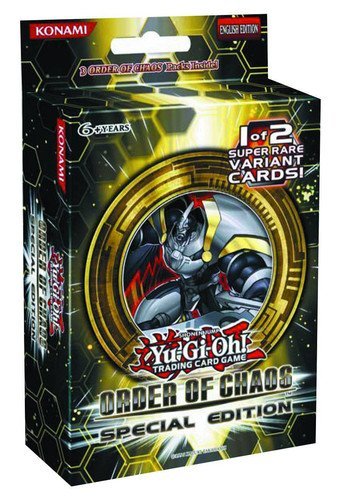 YuGiOh Order of Chaos SE Special Edition Pack 3 Booster Packs 1 Random Promo Card