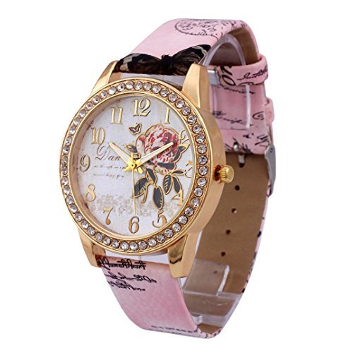 SMTSMT Women's Analog Quartz Business Wrist Watch-Pink