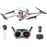 Antigravity A1 Standard Bundle, 360 FPV Drone with 8K Camera for Beginners | Immersive Goggles, Point-to-Fly Motion Control, Obstacle Avoidance, 249g &amp; Foldable, Deep Track, Auto RTH, Auto Edit