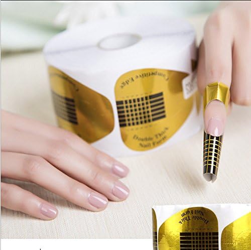 FYUE Professional Nail Art Tips Guide Form Acrylic UV Gel Tips Extension