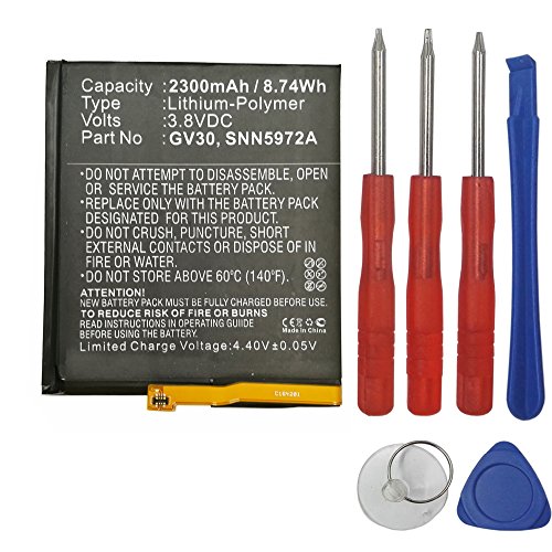Swark New Replacement GV30 Battery for Motorola Moto Z TD-LTE, XT1650-03, Moto Z Dual SIM, XT1650-05, Moto Z Droid Edition XLTE, XT1650-01, fits Motorola GV30, SNN5972A with tools kit …