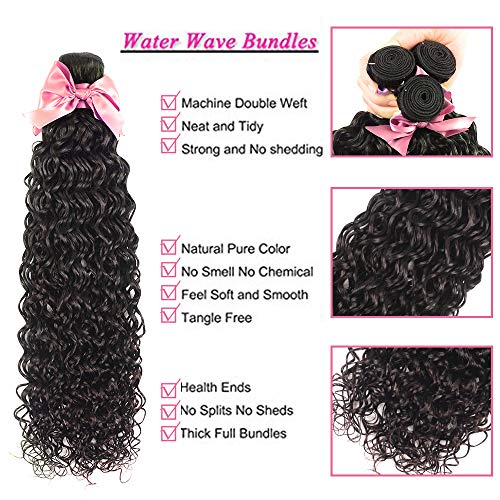 Aidaiya-Brazilian-Virgin-Hair-Water-Wave-4-Bundles-22-24-26-28-9A-Grade-Human-Hair-Bundles-100g-Per-Bundle-Unprocessed-Virgin-Hair-Extensions-Natural-Color