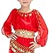 BellyLady Kid Tribal Belly Dance Costume, Harem Pants & Top Set For Christmas ROSERED-M