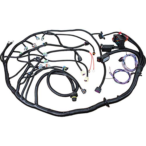 AIP Electronics Complete Stand Alone Engine Wire Harness for 09-13 LH6/LY5/LMG/LH8 5.3L W/6L80E OEM 