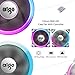 Aigo Aurora C3 Kit 3 Pack RGB Case Fan LED 120mm Speed Controllable High Performance High Airflow Adjustable Color PC CPU Computer Case Cooling Cooler With Controller