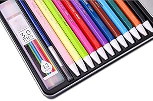 مجموعة أدوات الرسم الفنية الاحترافية برسومات رسم الرسم بألوان نابضة بالحياة وألوان قابلة للذوبان في الماء وألوان مرسومة Amazon Ae