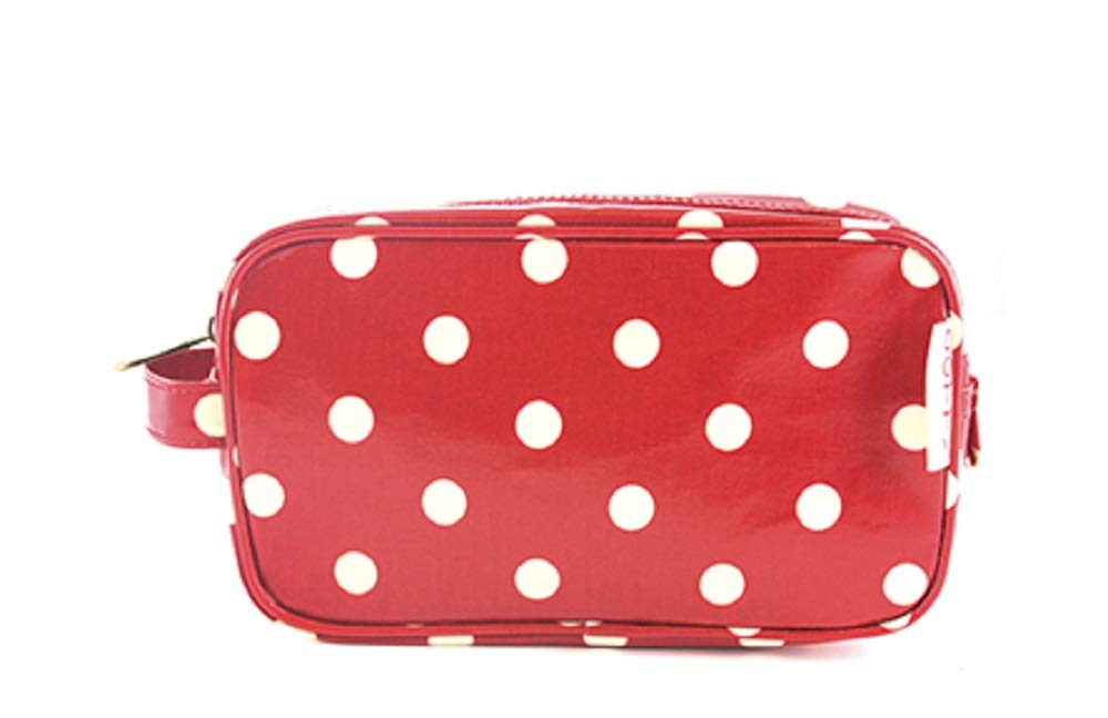 Red Dotty Cosmetic Bag