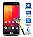 LG Leon Screen Protector, NEWELL™ 0.26mm Ultra Thin 2.5D Round Edge 9H Premium Ballistic Glass Screen Protector (for LG Leon)
