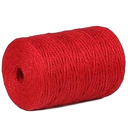 PerkHomy Natural Jute Twine 600 Feet Long Colored
