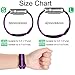Haveda Sport Bands Compatible for Apple Watch 38mm/40mm, Soft Silicone Sport Strap Bands for Apple Watch, iWatch Series 4/3/2/1,Women Men Kids 38mm/40mm S/M Black/Purple