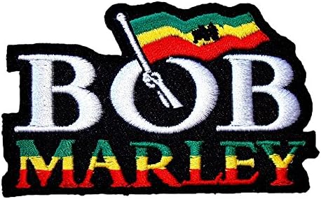 BOB MARLEY One Love t Shirts Logo MB44 Embroidered Iron On Patches