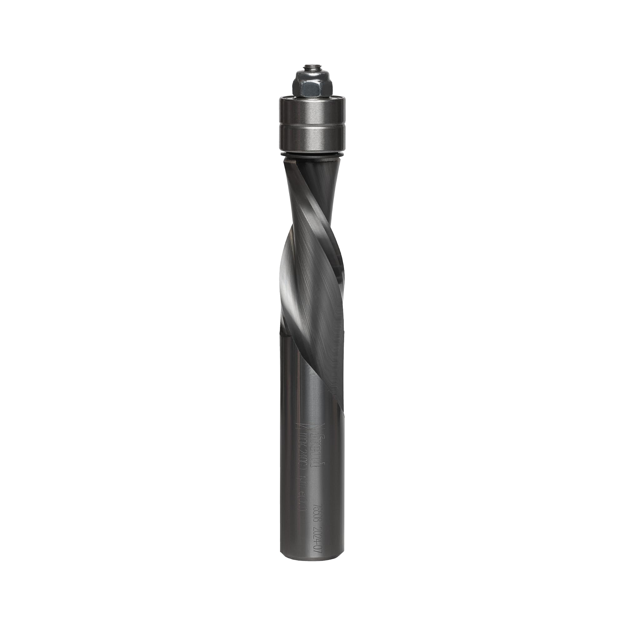 Freud 76-508: 1/2" (Dia.) Flush Trim Downcut Spiral Bit with 1/2" Shank — image 1