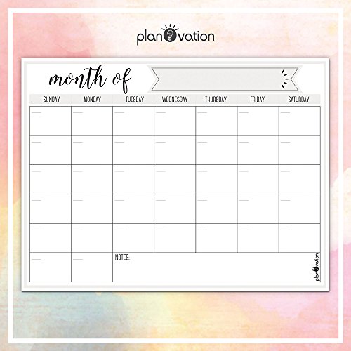 6 Magnetic+Refrigerator+Calendar+planOvation+Whiteboard